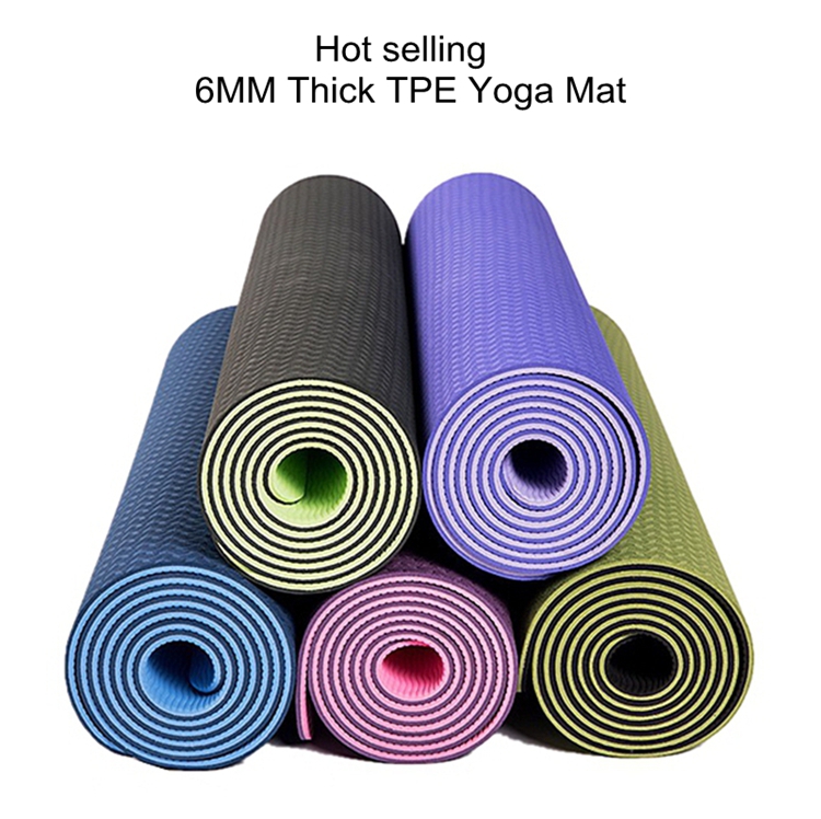printed tpe yoga mats