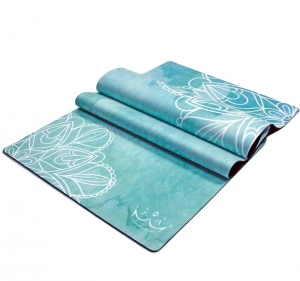 suede yoga mat