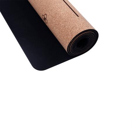 rubber cork yoga mat